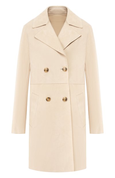 Замшевый тренч YVES SALOMON, арт. 20EYM20592APDF, фото 1