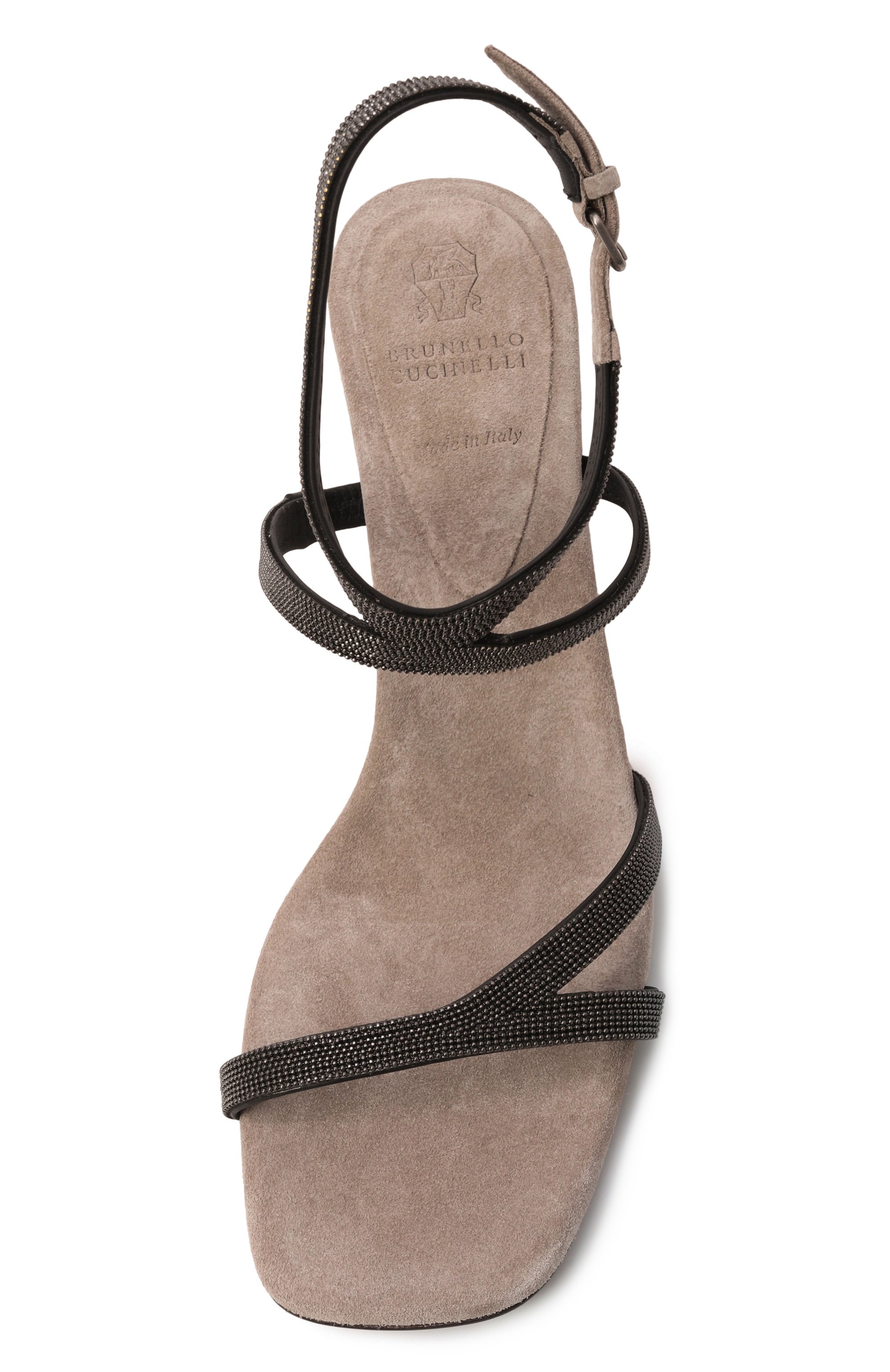 Замшевые босоножки BRUNELLO CUCINELLI, арт. MZSFC2971, фото 6