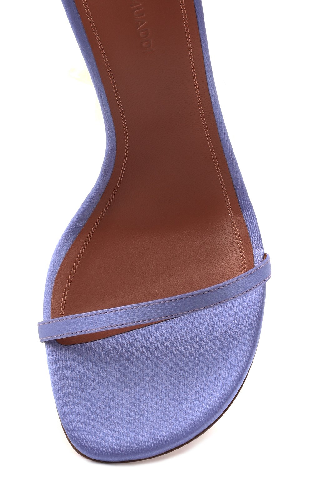 Текстильные босоножки giorgia crystal AMINA MUADDI, арт. GI0RGIA CRYSTAL SANDAL/SATIN/TANZANITE+TANZANITE C, фото 6