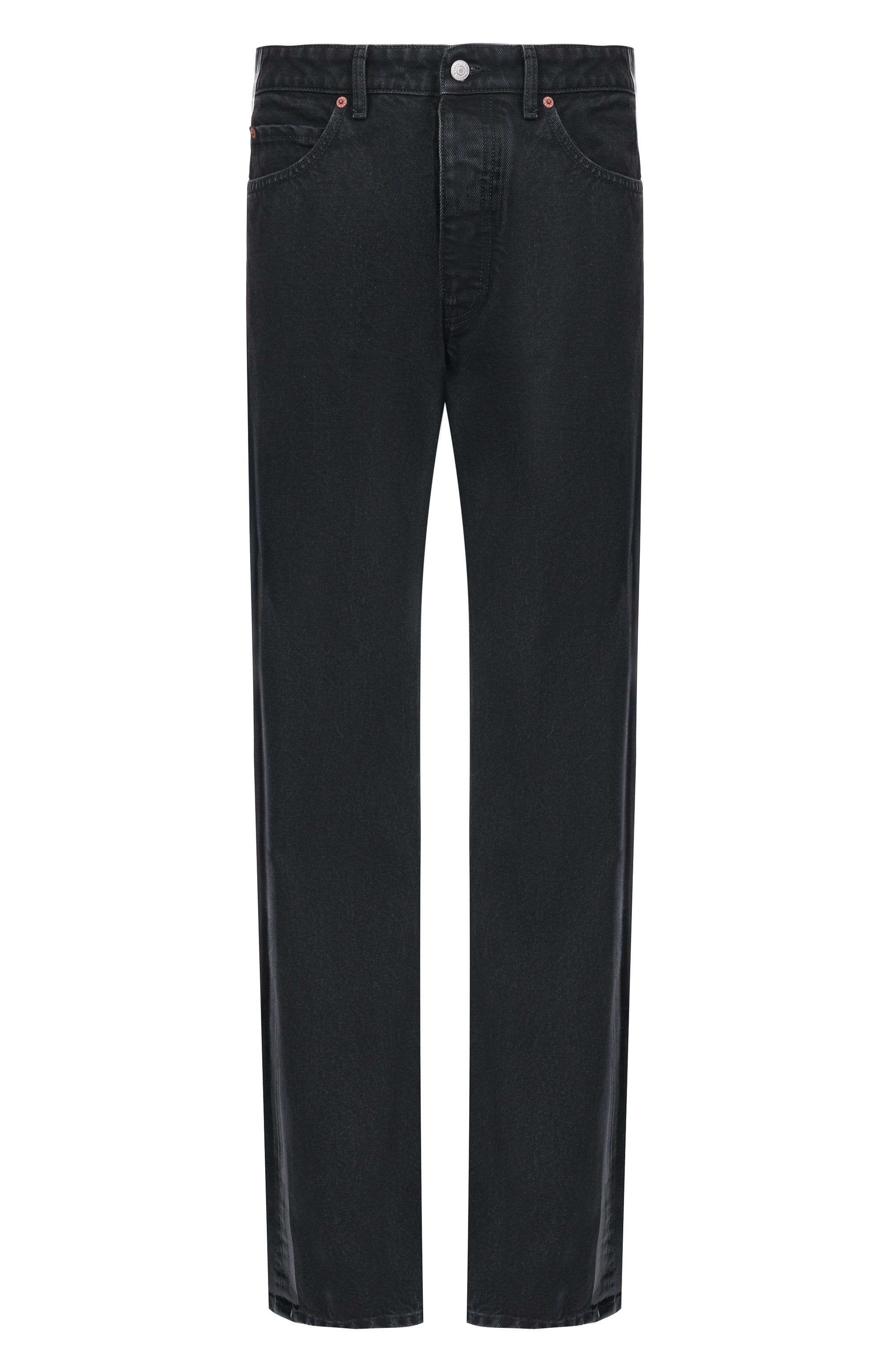 Джинсы MM6 черного цвета по цене 84650 руб., арт. SH2LA0035/S30743, фото 1 Джинсы MM6, арт. SH2LA0035/S30743, фото 1