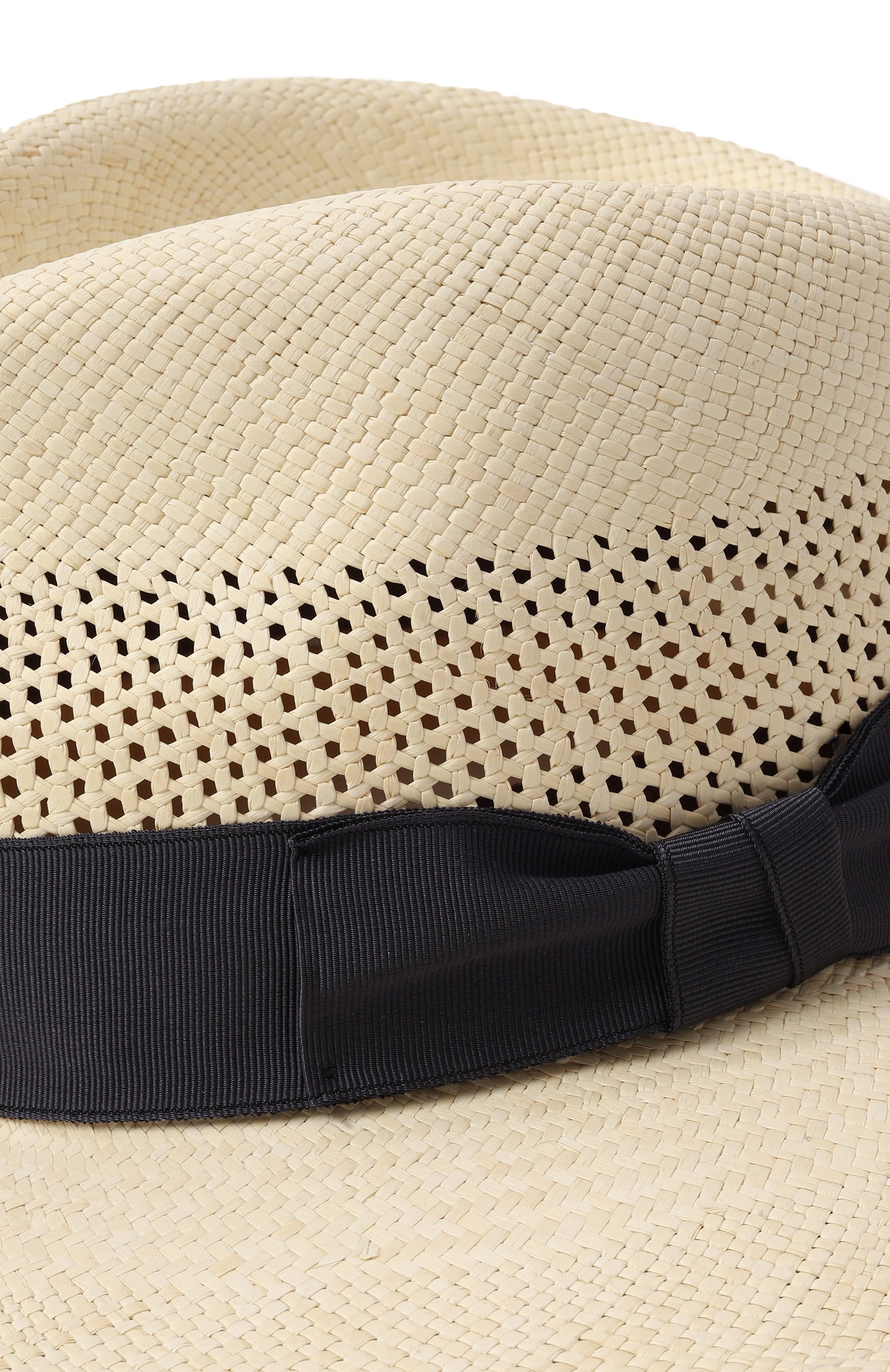 Соломенная шляпа SARTORIO светло-бежевого цвета по цене 45400 руб., арт. SCAPP03/SX689302, фото 4 Соломенная шляпа SARTORIO, арт. SCAPP03/SX689302, фото 4