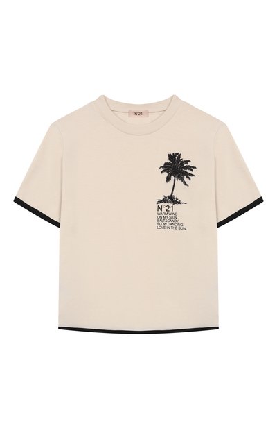 Хлопковая футболка N21, арт. N2102B/N0199