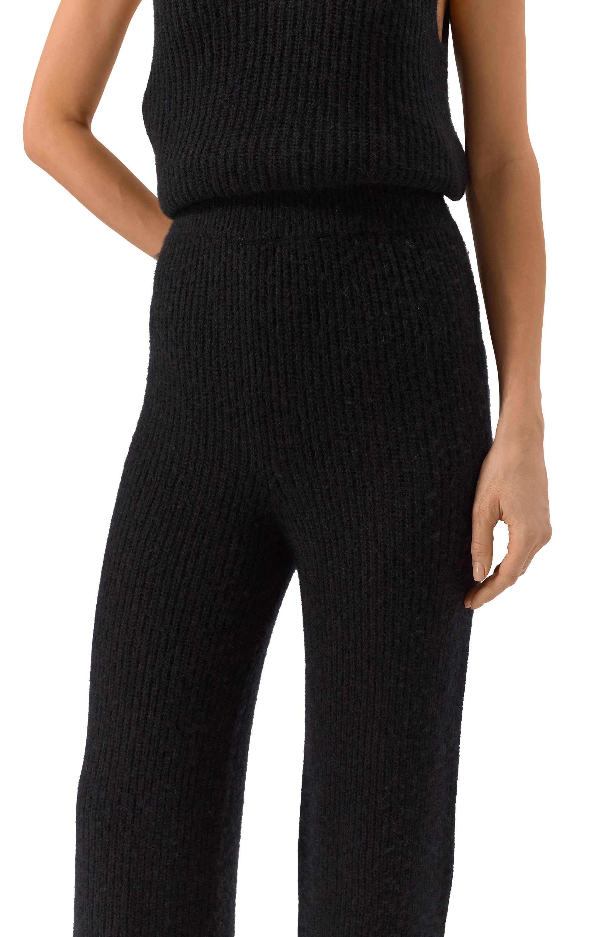 Брюки из шерсти и кашемира MVST черного цвета по цене 175500 руб., арт. WF60-473MU, фото 5 Брюки из шерсти и кашемира MVST, арт. WF60-473MU, фото 5