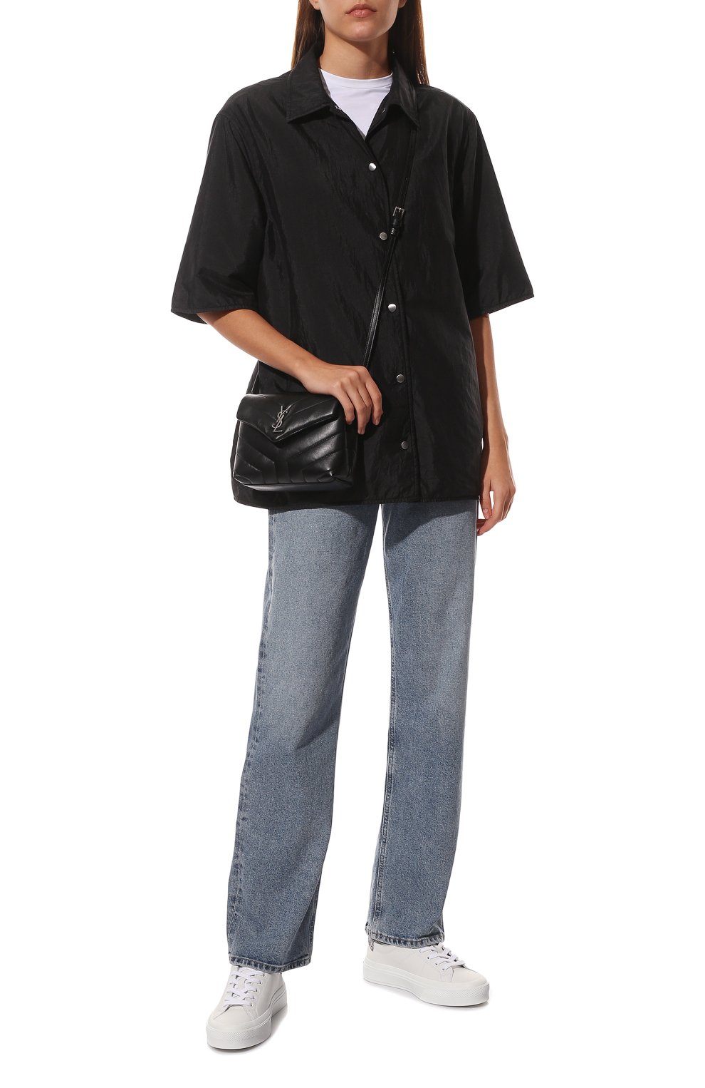 Рубашка JIL SANDER черного цвета по цене 84050 руб., арт. JPPU600577-WU470900A, фото 2 Рубашка JIL SANDER, арт. JPPU600577-WU470900A, фото 2