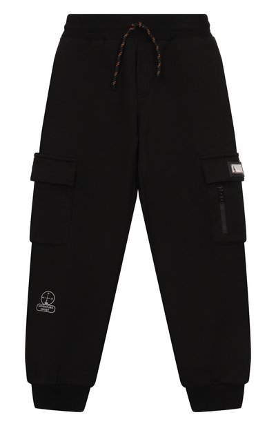 Хлопковые джоггеры DOLCE & GABBANA, арт. L4JPKY/G7PJ9/8-12+