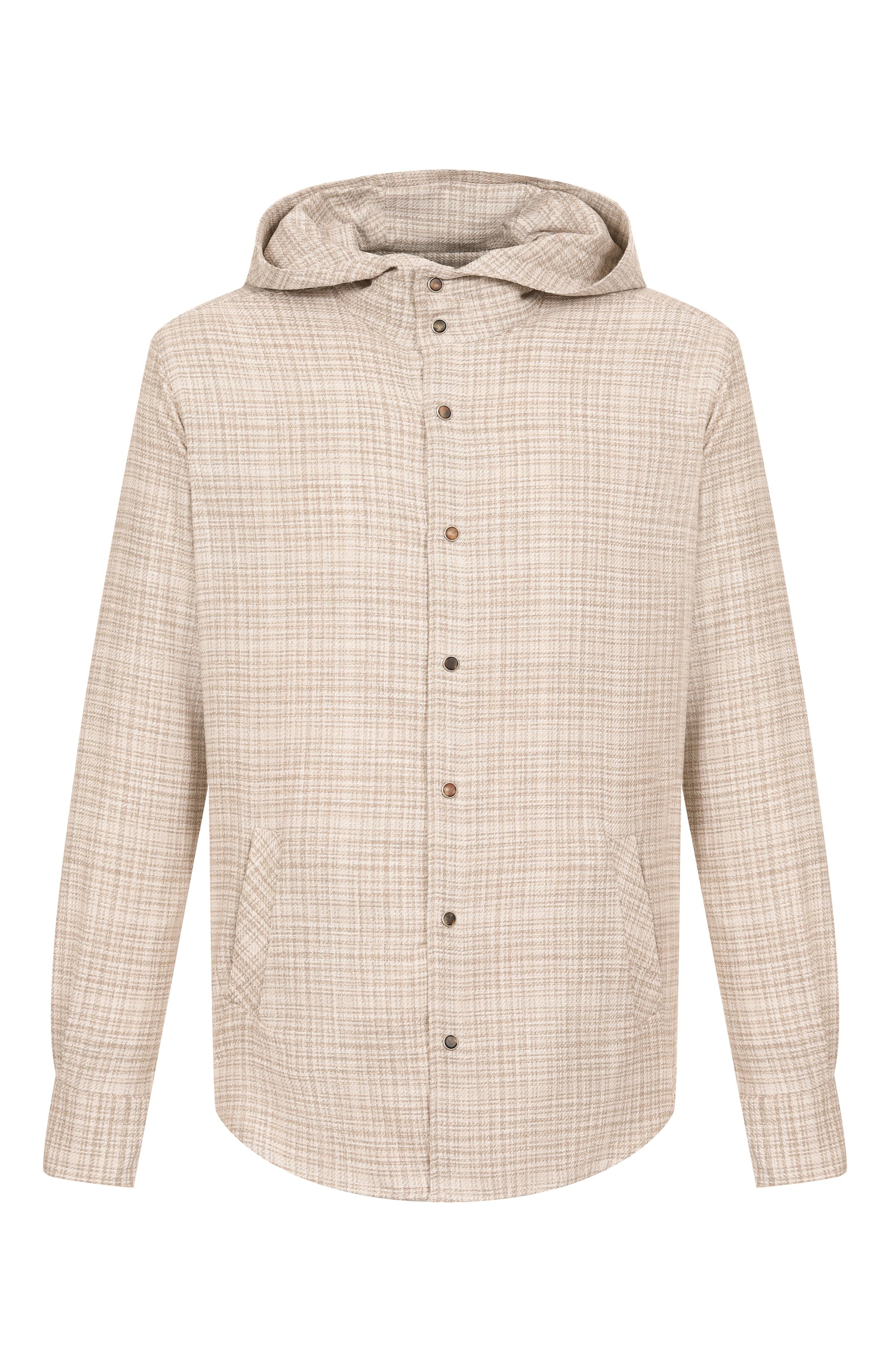 Рубашка из шерсти и шелка KITON, арт. UMCMARK0617E17, фото 1