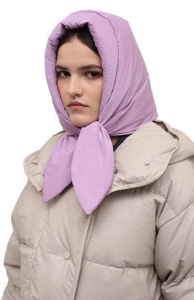 Пуховая косынка IENKI IENKI, арт. HUSTKA H00D/P0WDER NYL0N, фото 2