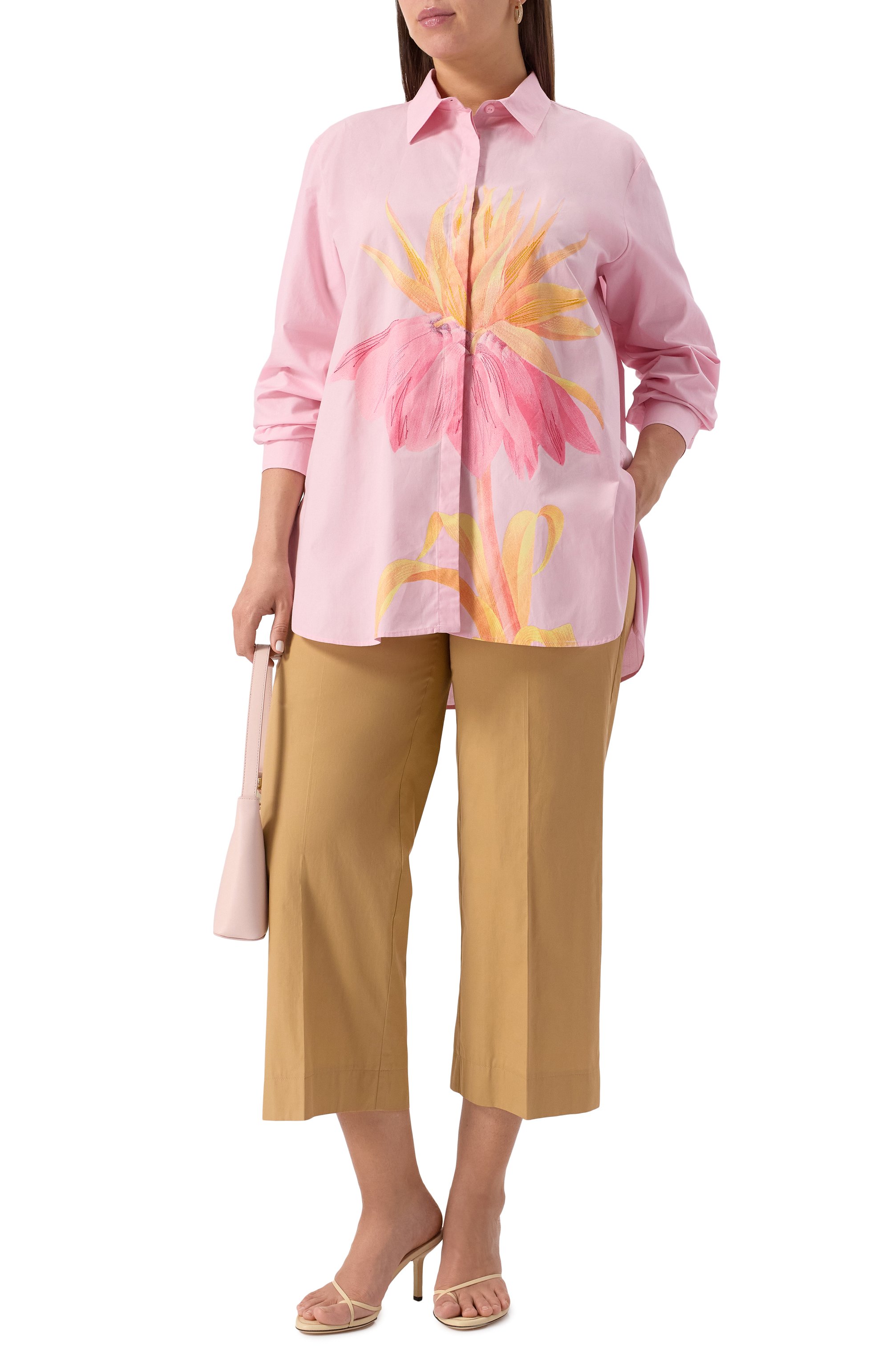 Хлопковые брюки PERSONA BY MARINA RINALDI, арт. NUV0LE, фото 2