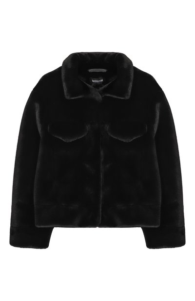 Полупальто из экомеха carmen SASHA KIM, арт. SK-00001437