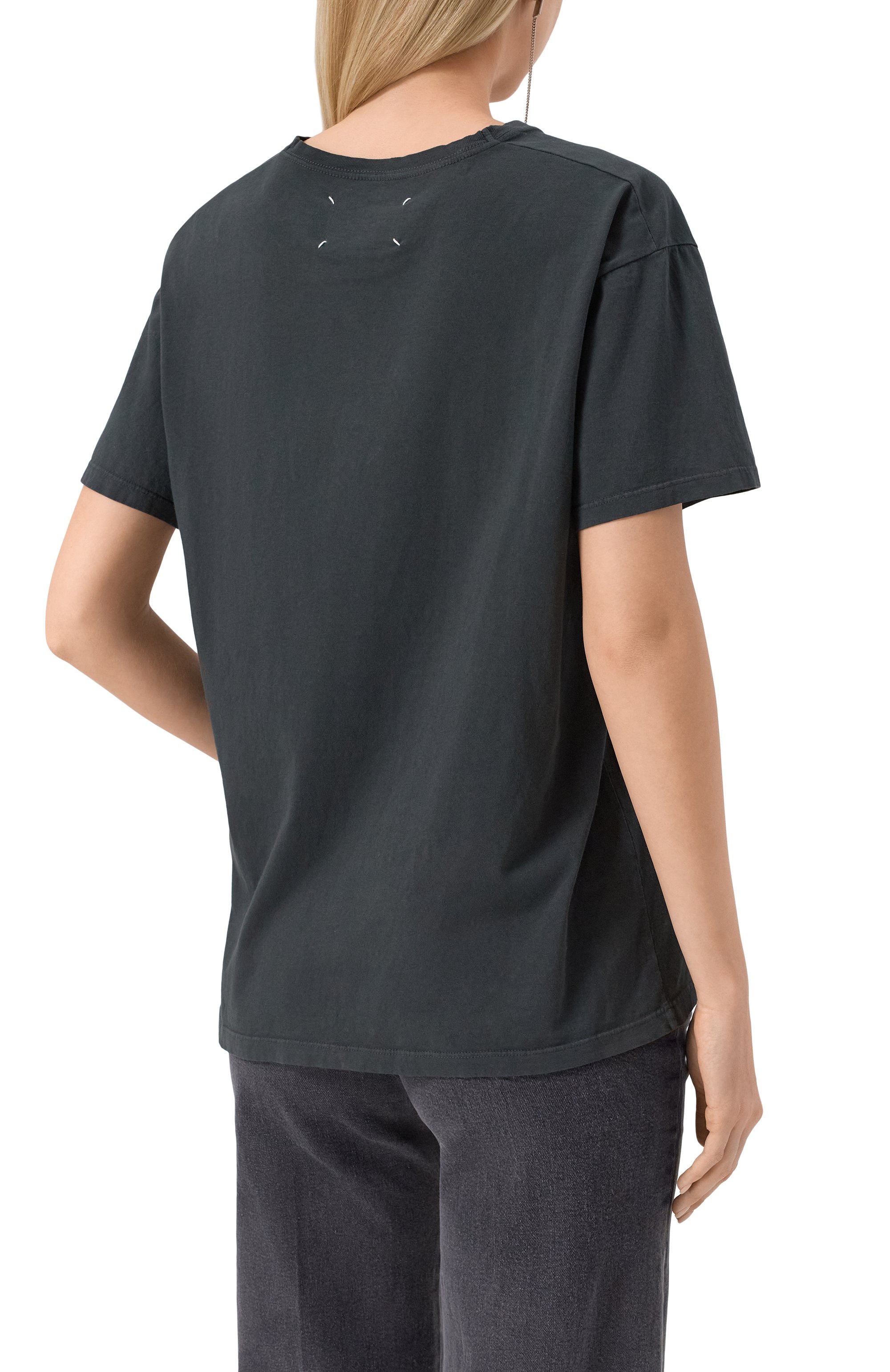 Хлопковая футболка MAISON MARGIELA, арт. S51GC0534/S24575, фото 4