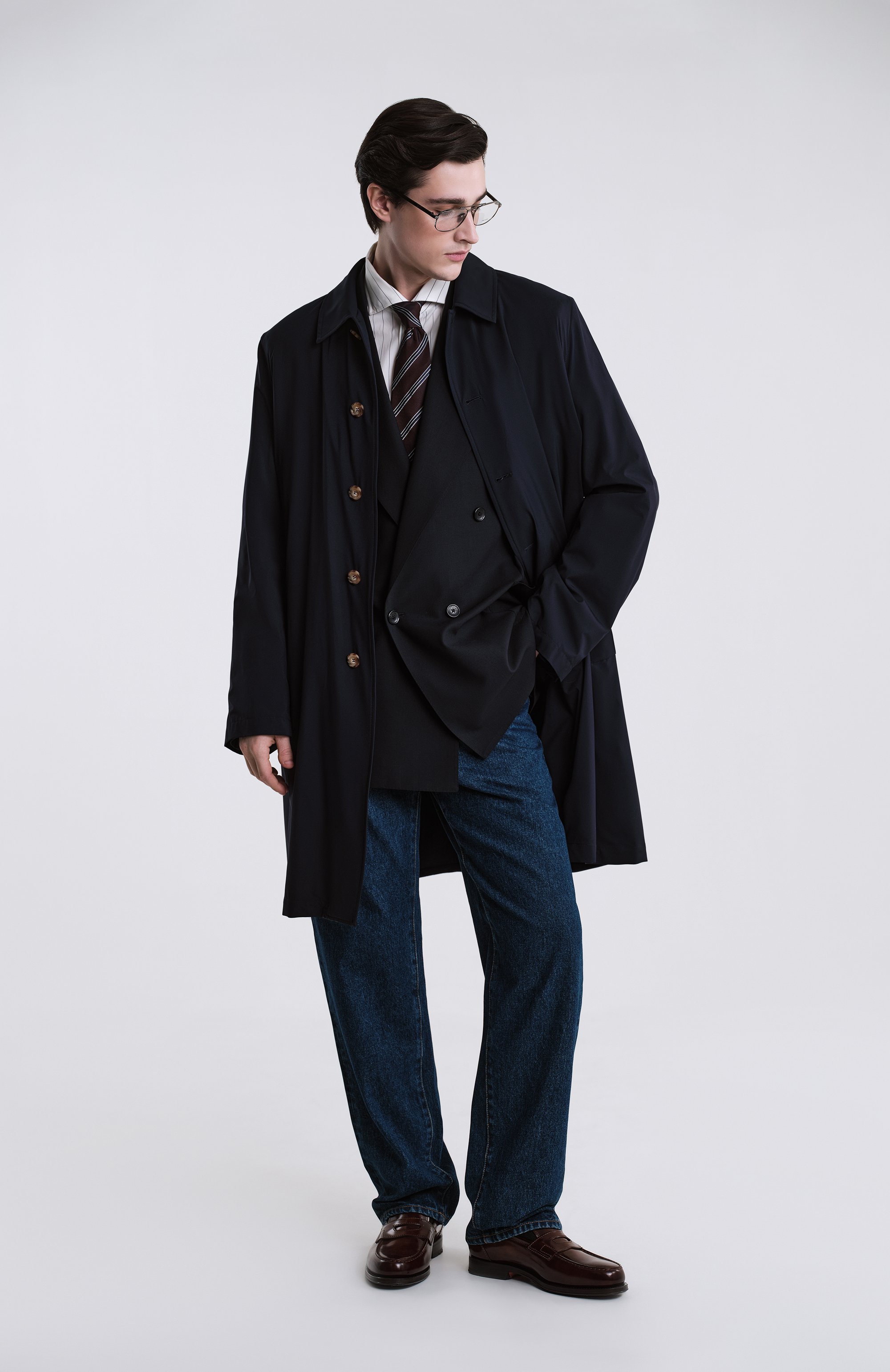 Хлопковая рубашка BRUNELLO CUCINELLI, арт. MY6251718, фото 6