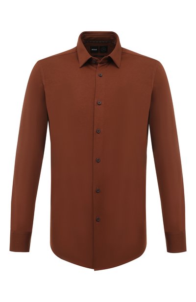 Хлопковая рубашка BOSS, арт. 50474283, фото 1
