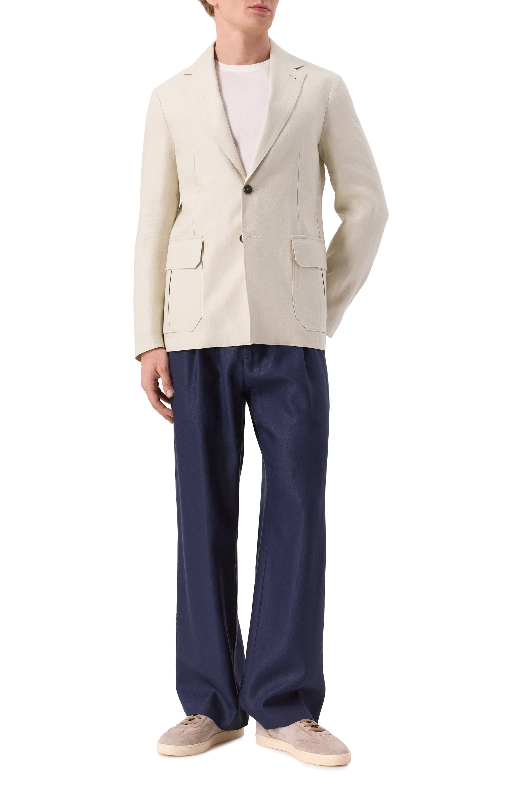 Льняной пиджак CORNELIANI, арт. 25X591-2514108, фото 2