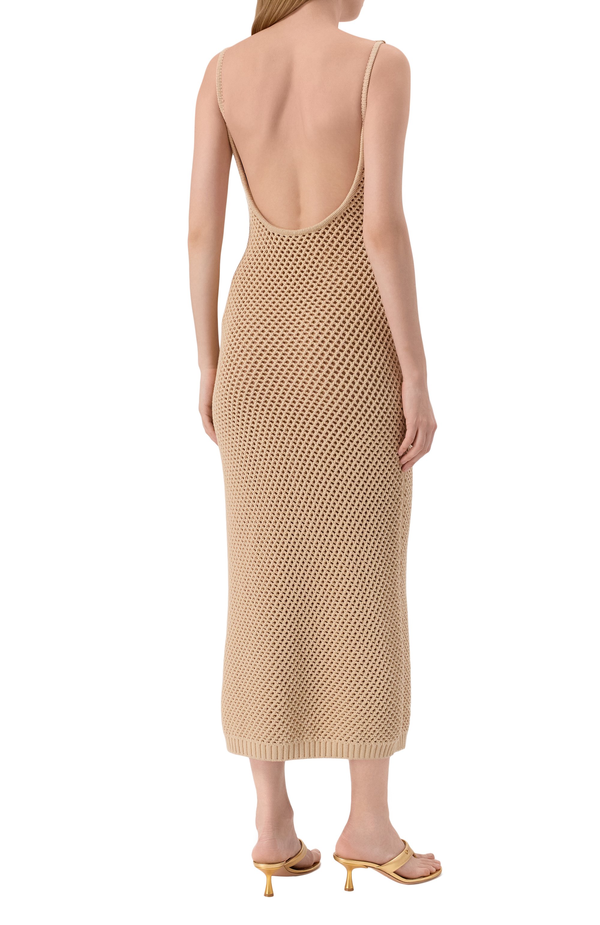 Хлопковое платье ELIE SAAB, арт. D0568ES25, фото 3