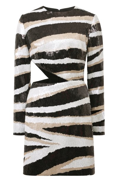 Женское платье с отделкой пайетками ELIE SAAB, арт. D0306N