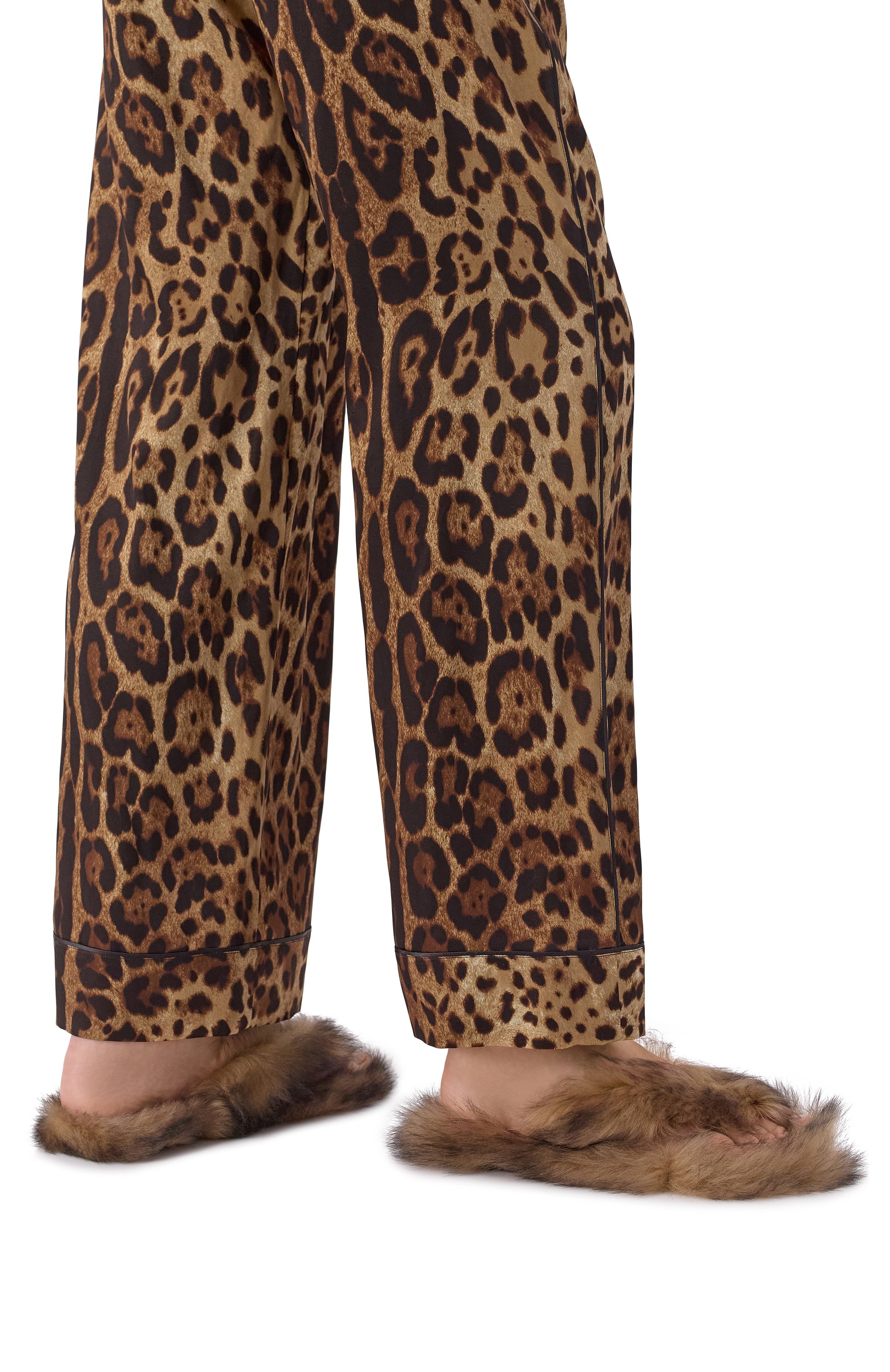 Шлепанцы dg malibu из овчины DOLCE & GABBANA, арт. CQ0714/A9Y88, фото 2