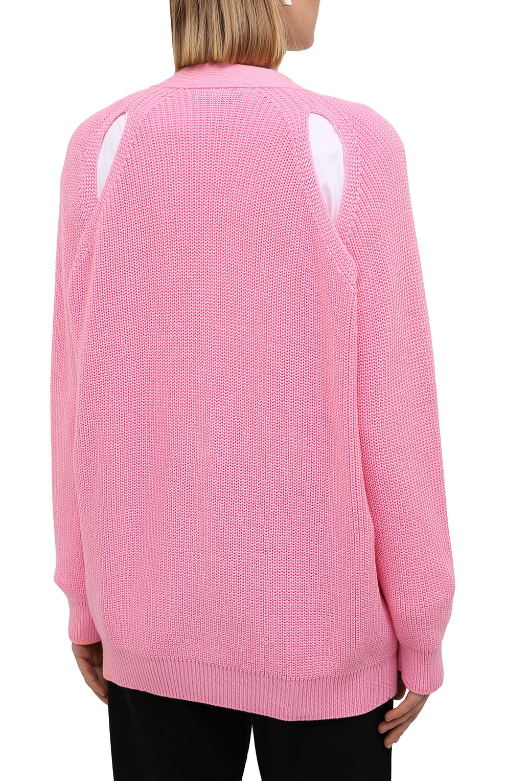 Хлопковый кардиган MSGM, арт. 3041MDM121 217291, фото 4