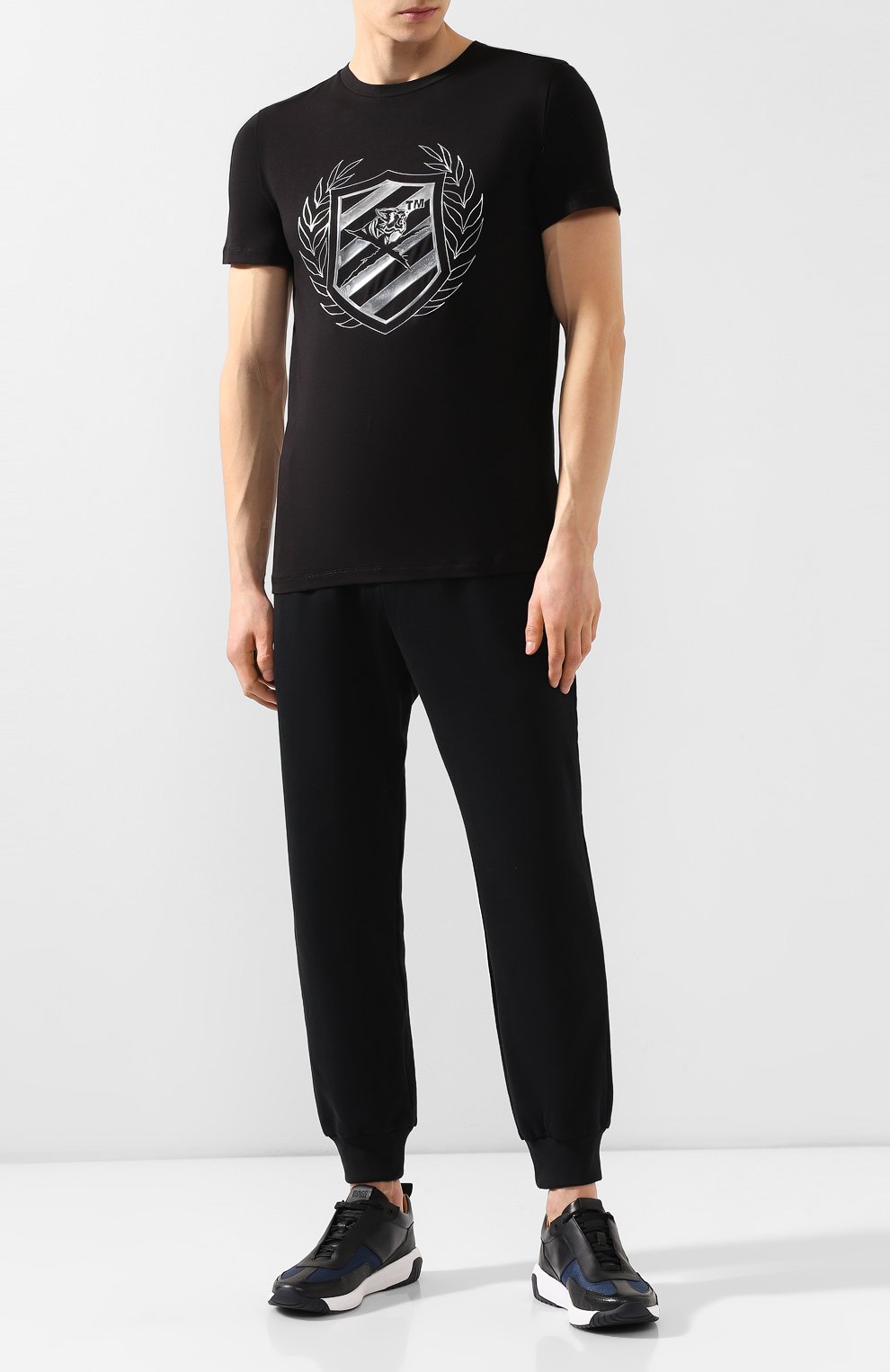 Хлопковая футболка PLEIN SPORT, арт. P19C MTK3390 SJY001N, фото 2