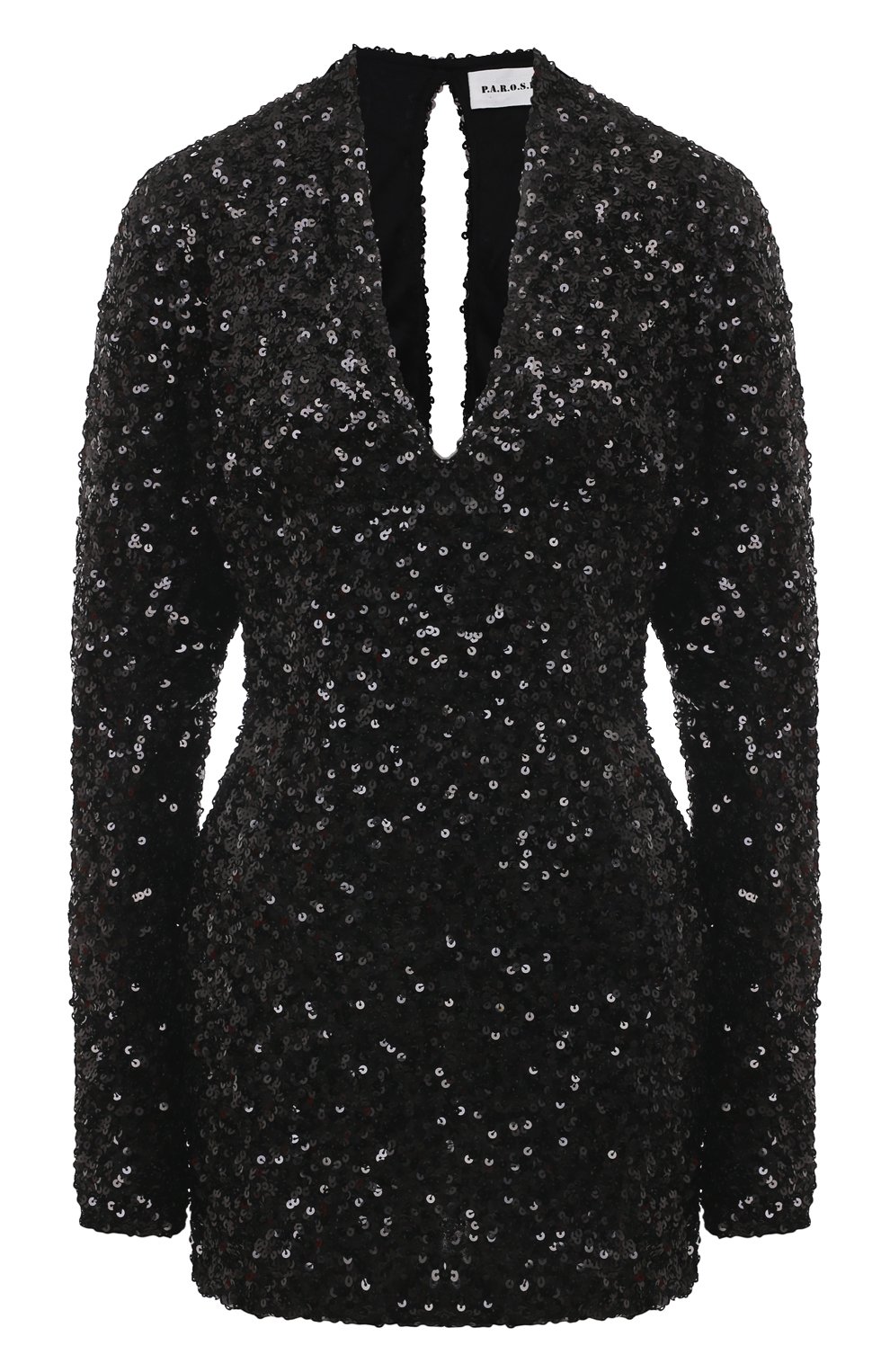 Платье с отделкой пайетками P.A.R.O.S.H., арт. PARIS-D731302, фото 1