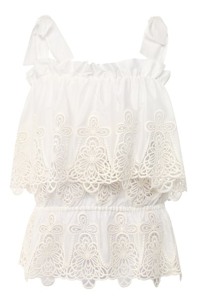 Женский хлопковый топ DOLCE & GABBANA, арт. F72W7Z/FGMEN