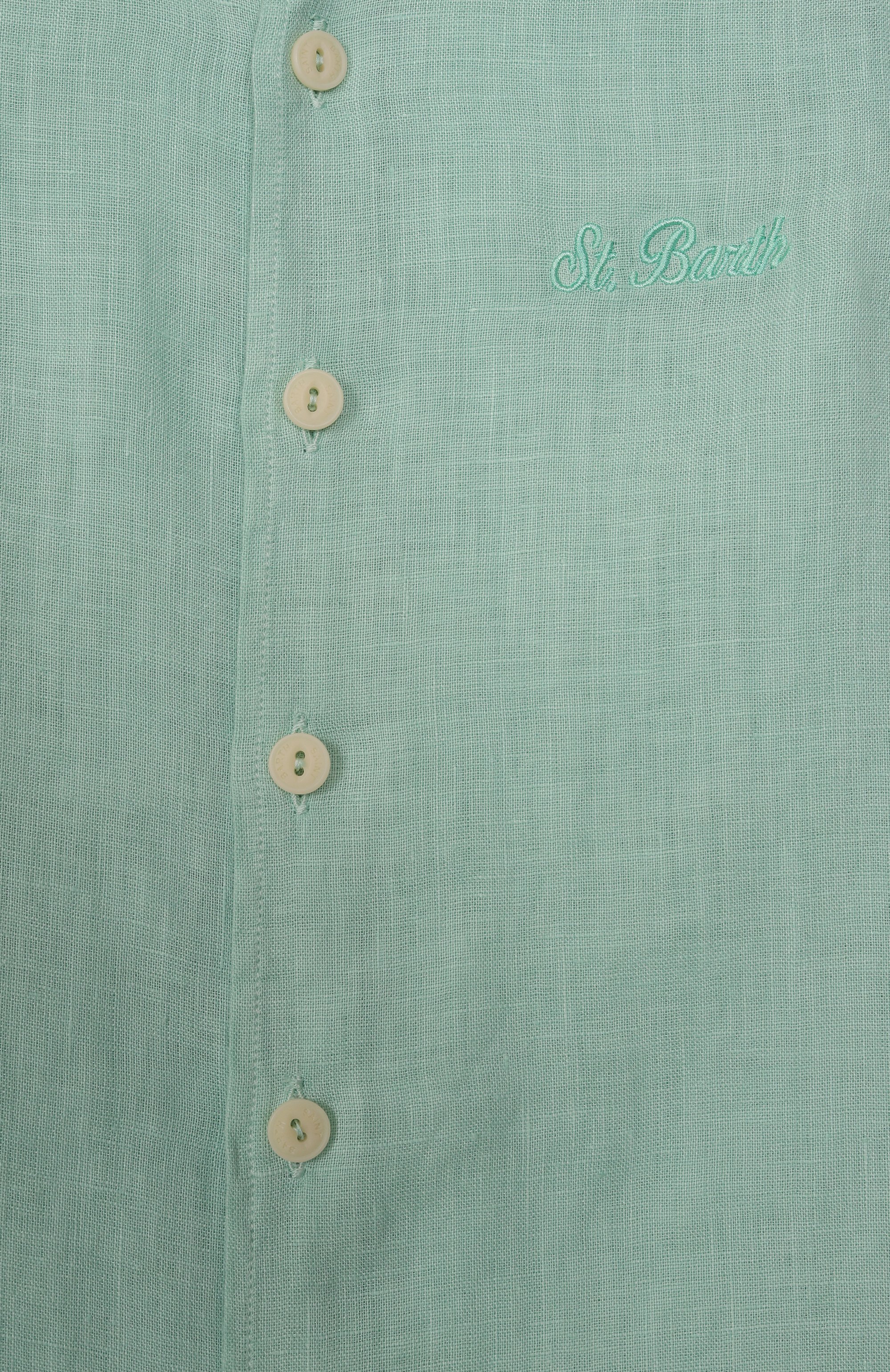 Льняная рубашка MC2 SAINT BARTH, арт. STBK AGNES/AGN0001/01524F, фото 3