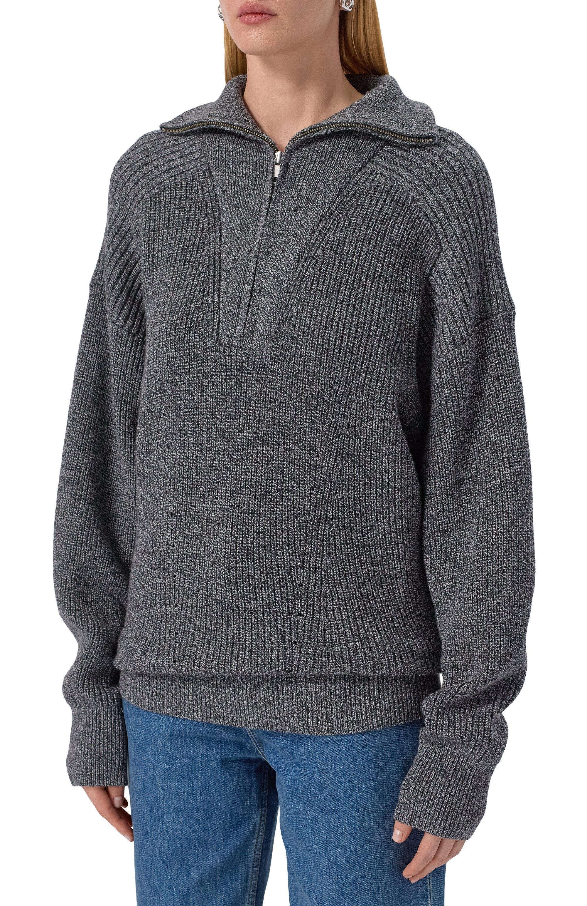 Шерстяной свитер ISABEL MARANT, арт. PU0433FA-B1L01I/, фото 3