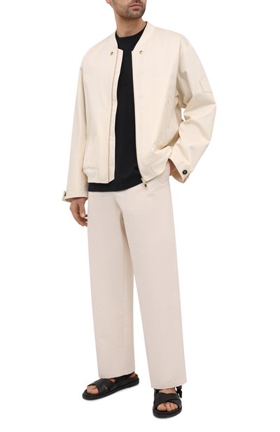 Хлопковые брюки JIL SANDER, арт. JPUS310805-MS242600, фото 2
