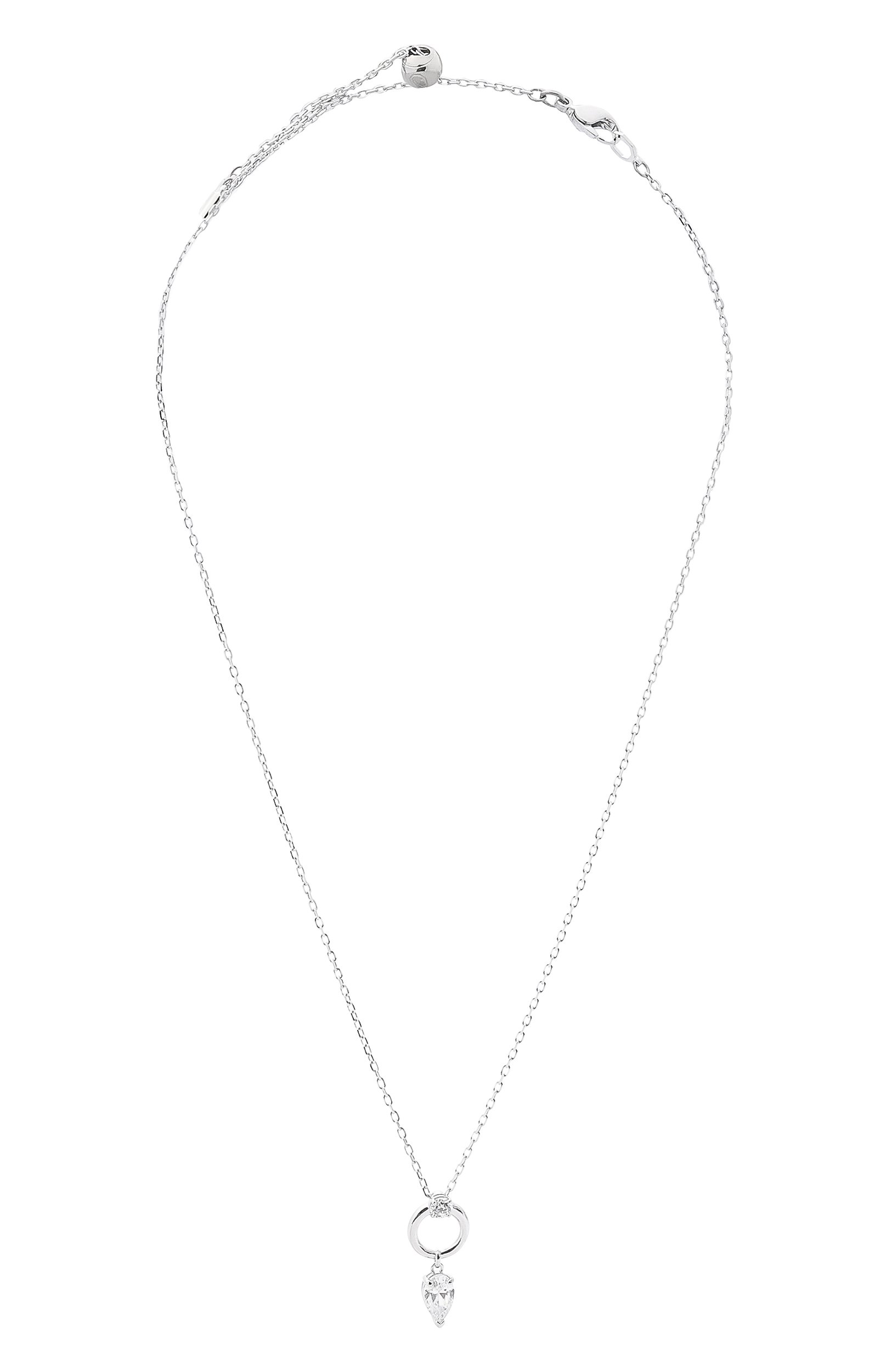 Подвеска mesmera SWAROVSKI серебряного цвета по цене 13700 руб., арт. 5723146, фото 1 Подвеска mesmera SWAROVSKI, арт. 5723146, фото 1