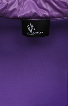 Женский утепленная толстовка MONCLER GRENOBLE сиреневого цвета, арт. 8G500-00-80093 | Фото 6 (Материал внешний: Синтетический материал; Длина (для топов): Стандартные; Рукава: Длинные; Женское Кросс-КТ: Кардиган-одежда; Стили: Спорт-шик)
