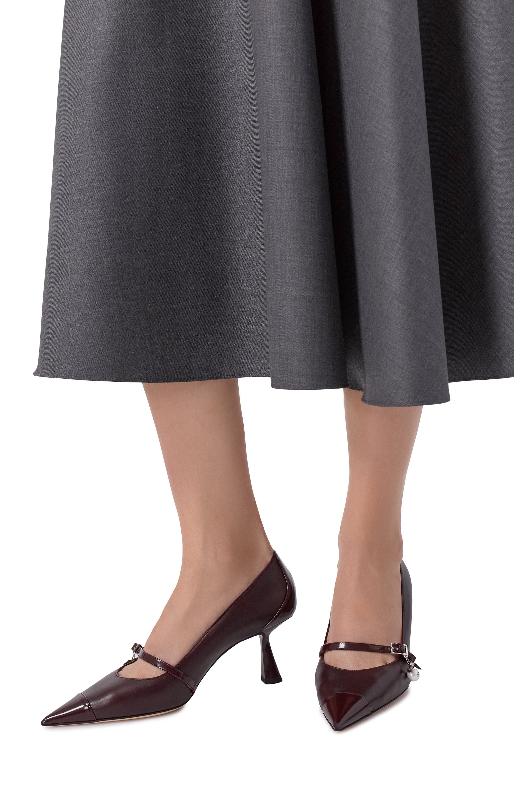 Кожаные туфли aren 65 JIMMY CHOO, арт. AREN PUMP 65/UHC, фото 2