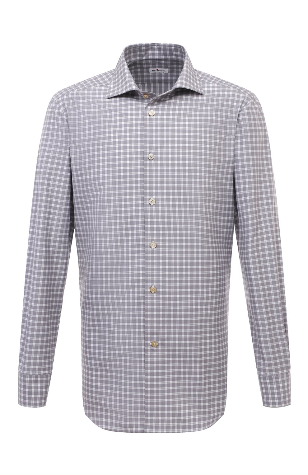 Хлопковая сорочка KITON, арт. UCIH0863711, фото 1