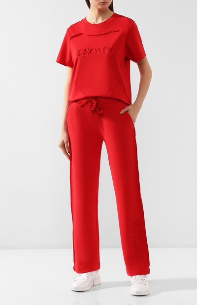 Хлопковая футболка ESCADA SPORT, арт. 5032171, фото 2