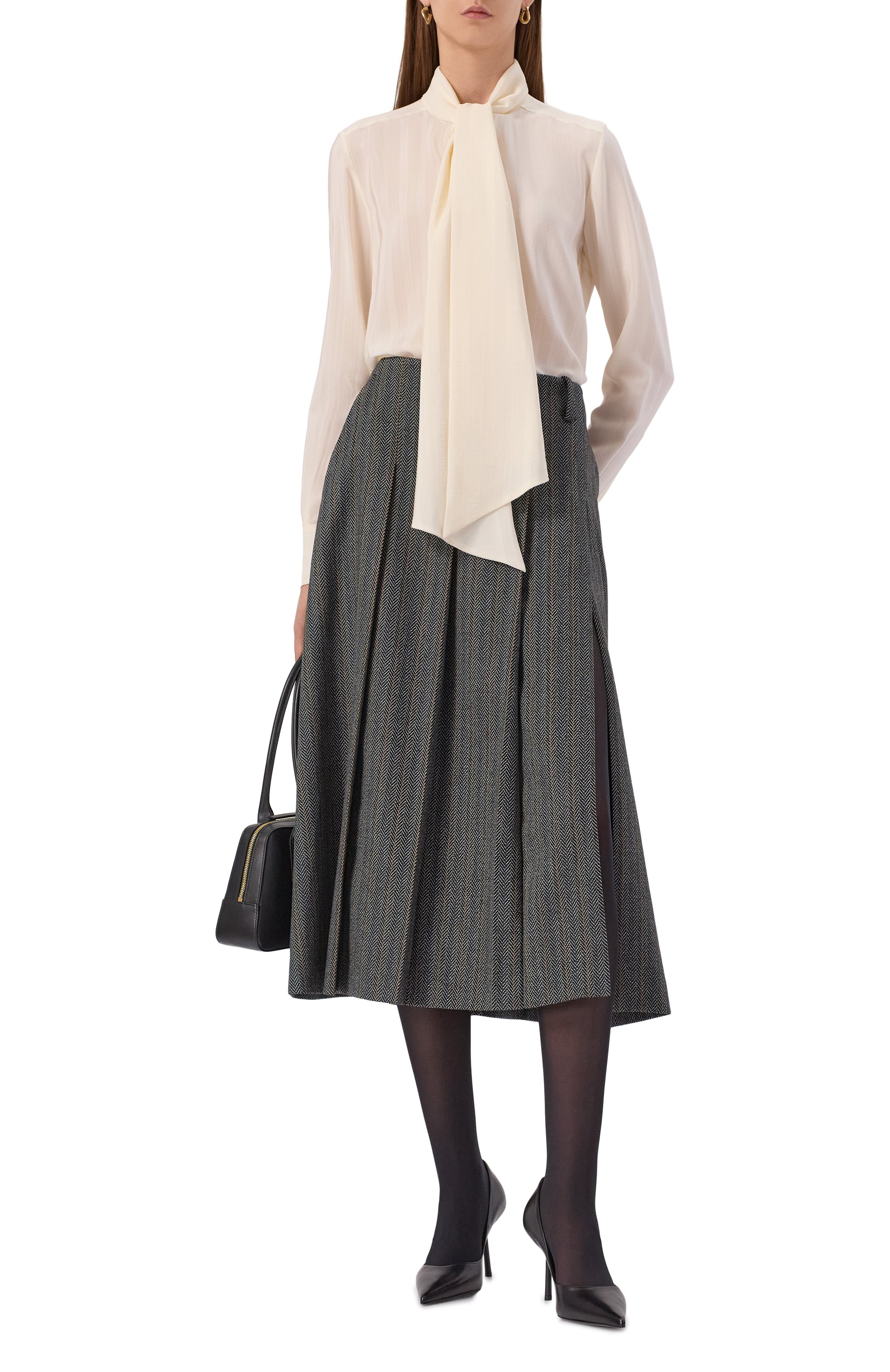 Плиссированная юбка GOOROO, арт. SK042-9080-905-FW25/26, фото 2