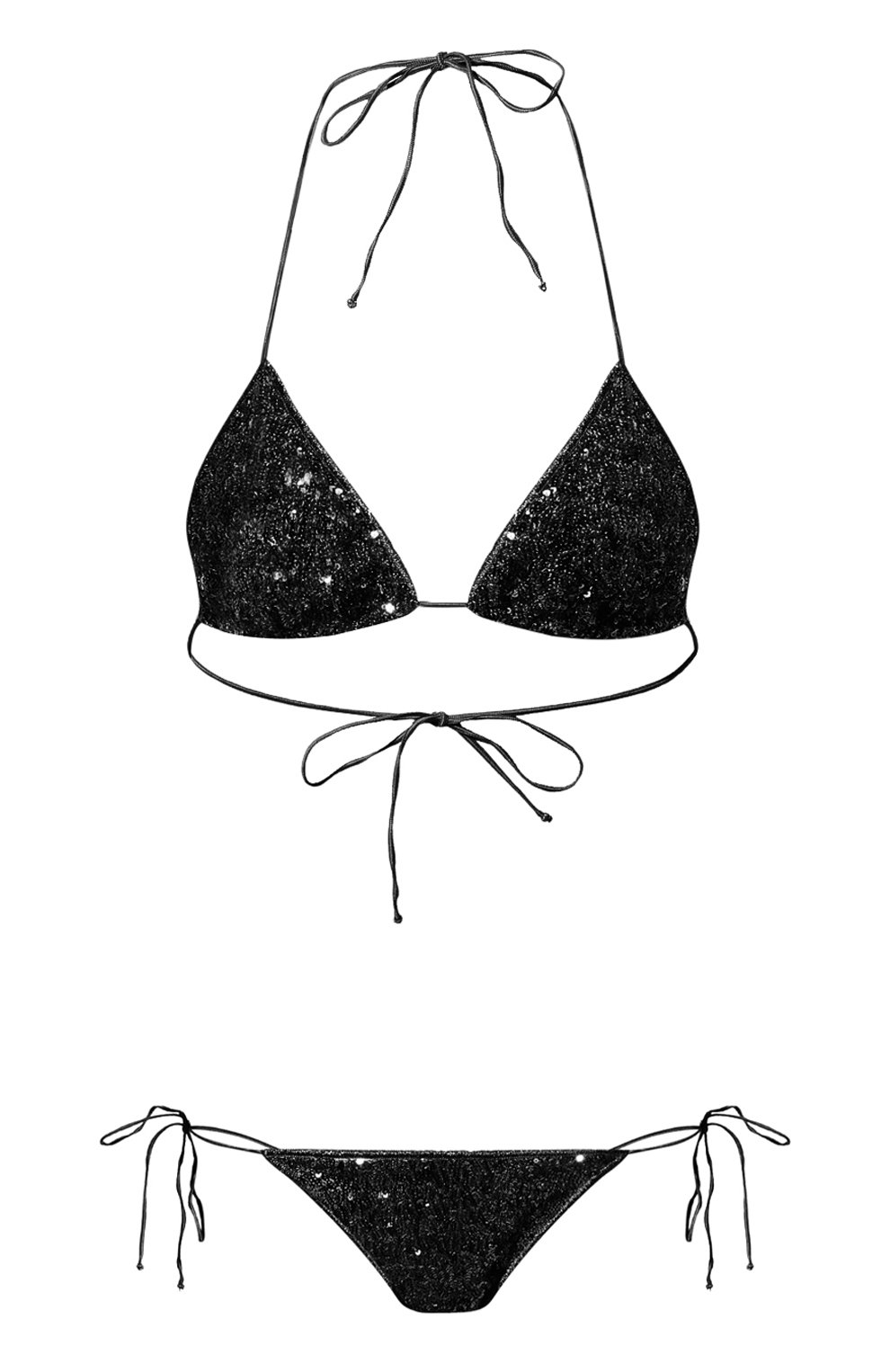 Раздельный купальник с отделкой пайетками OSEREE, арт. PTF213/SEQUINS/PEARL, фото 1