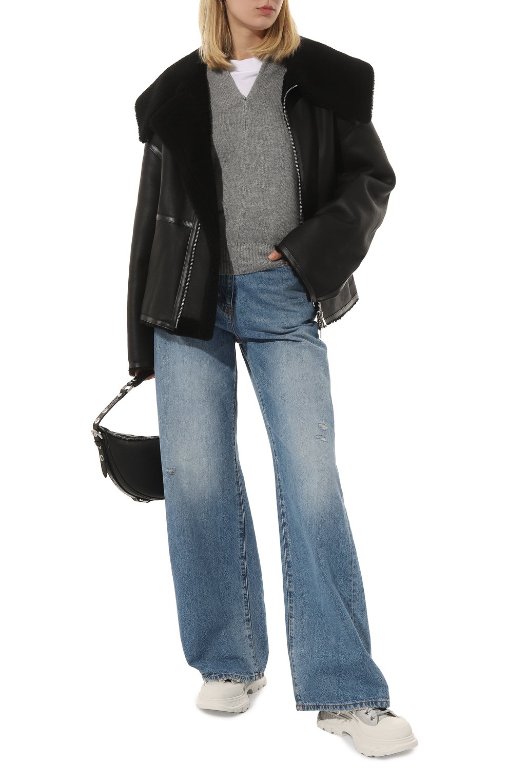 Текстильные ботинки treadslick ALEXANDER MCQUEEN, арт. 697080/W4UR18390, фото 2