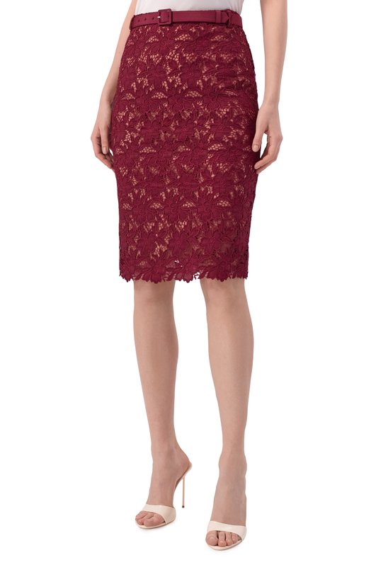 Юбка self-portrait RS26171MSKBU Бордовый  RS26171MSKBU Фото 3