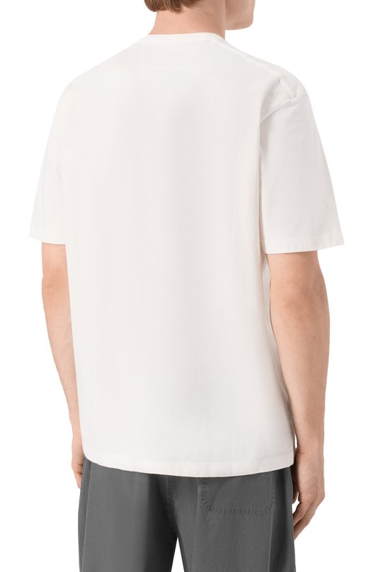 Хлопковая футболка C.P. Company 20CMTS266A/110656W Белый  20CMTS266A/110656W Фото 4