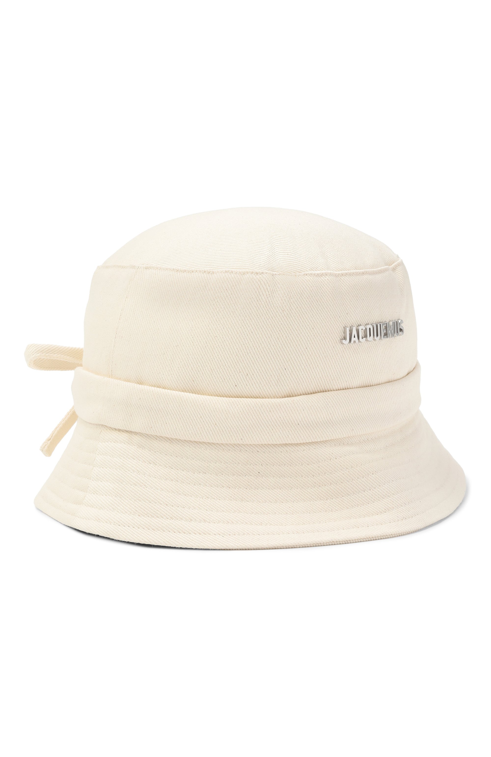 Хлопковая панама JACQUEMUS кремового цвета по цене 18900 руб., арт. 22HACU00001/AE00014, фото 1 Хлопковая панама JACQUEMUS, арт. 22HACU00001/AE00014, фото 1