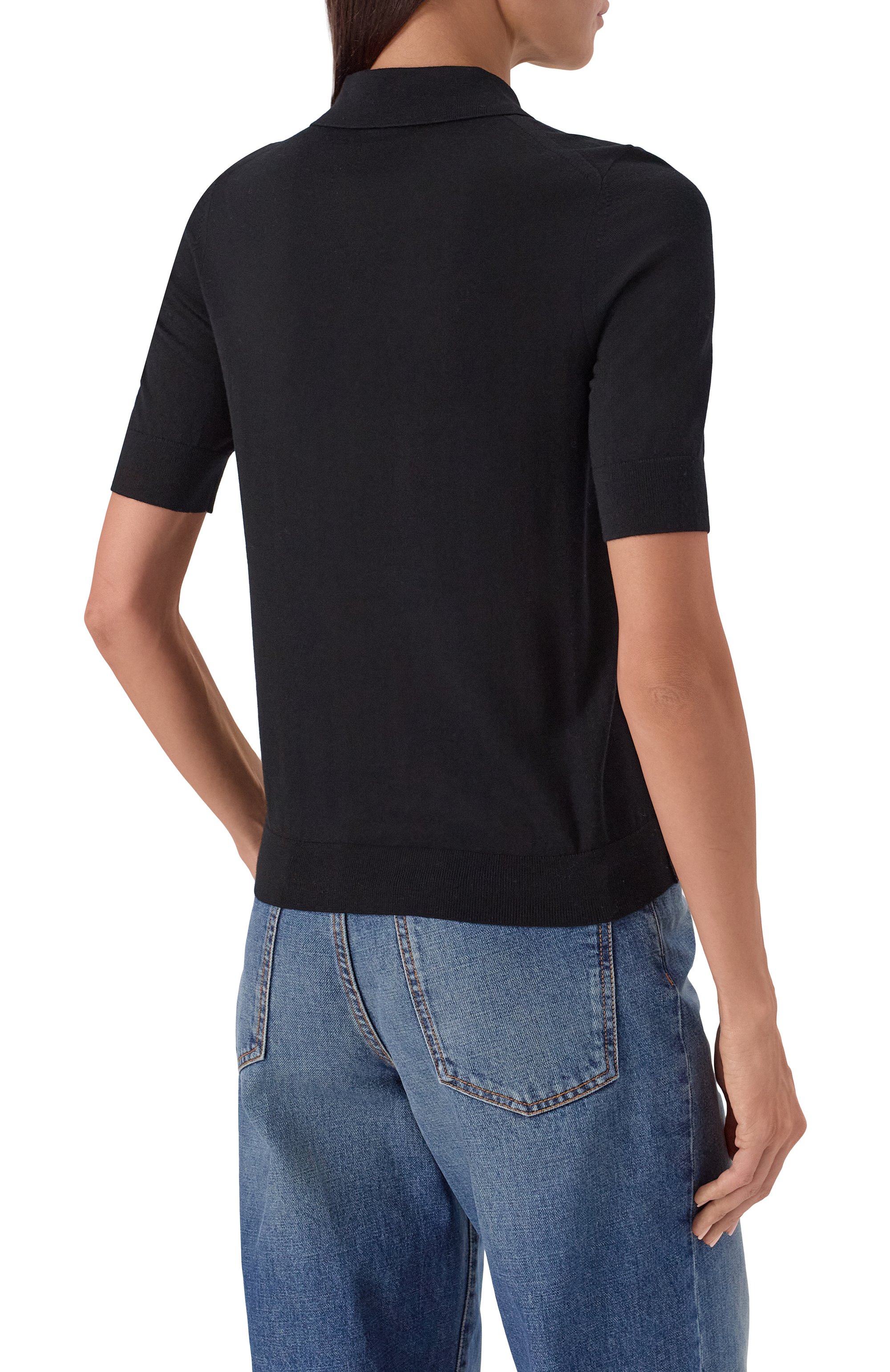 Шерстяное поло BOSS, арт. 50545015, фото 4