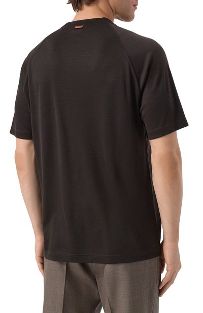 Шерстяная футболка ZEGNA, арт. FCT706/UF328A9, фото 4