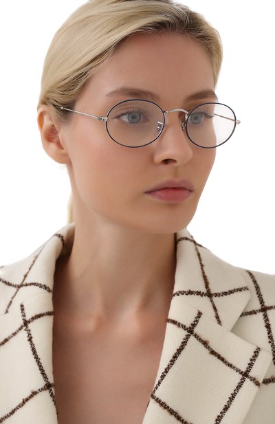 Оправа RAY-BAN серебряного цвета по цене 8200 руб., арт. 3547V-2970, фото 2 Оправа RAY-BAN, арт. 3547V-2970, фото 2