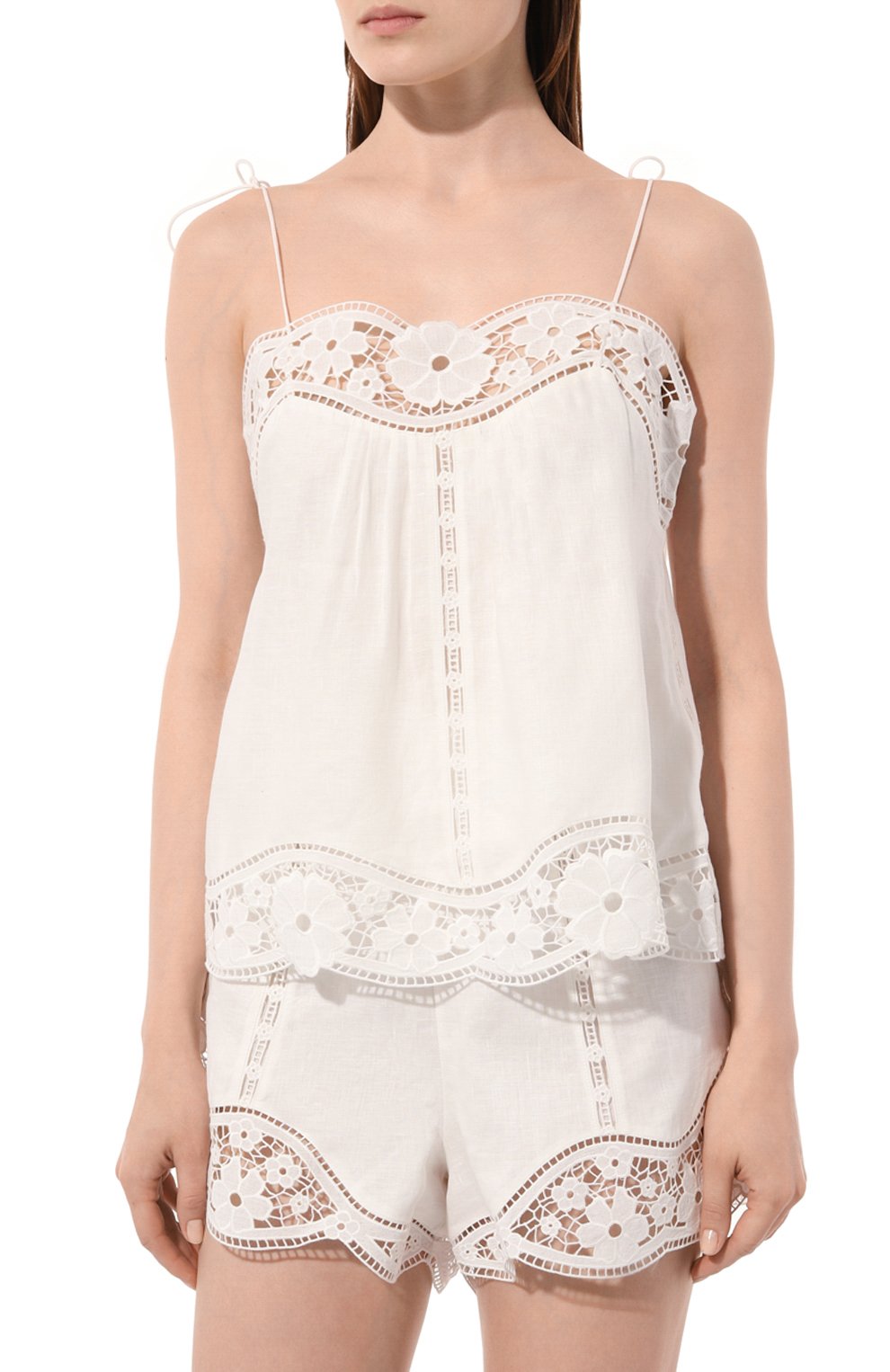 Льняной топ ZIMMERMANN, арт. 7573TRS242, фото 3