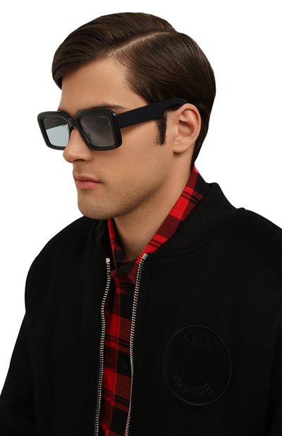 Солнцезащитные очки KALEOS голубого цвета по цене 32400 руб., арт. FRAZE C-004, фото 3 Солнцезащитные очки KALEOS, арт. FRAZE C-004, фото 3