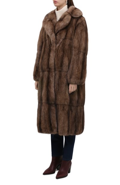 Двусторонняя шуба из соболя YVES SALOMON, арт. 22WYM33420ZIRV, фото 3