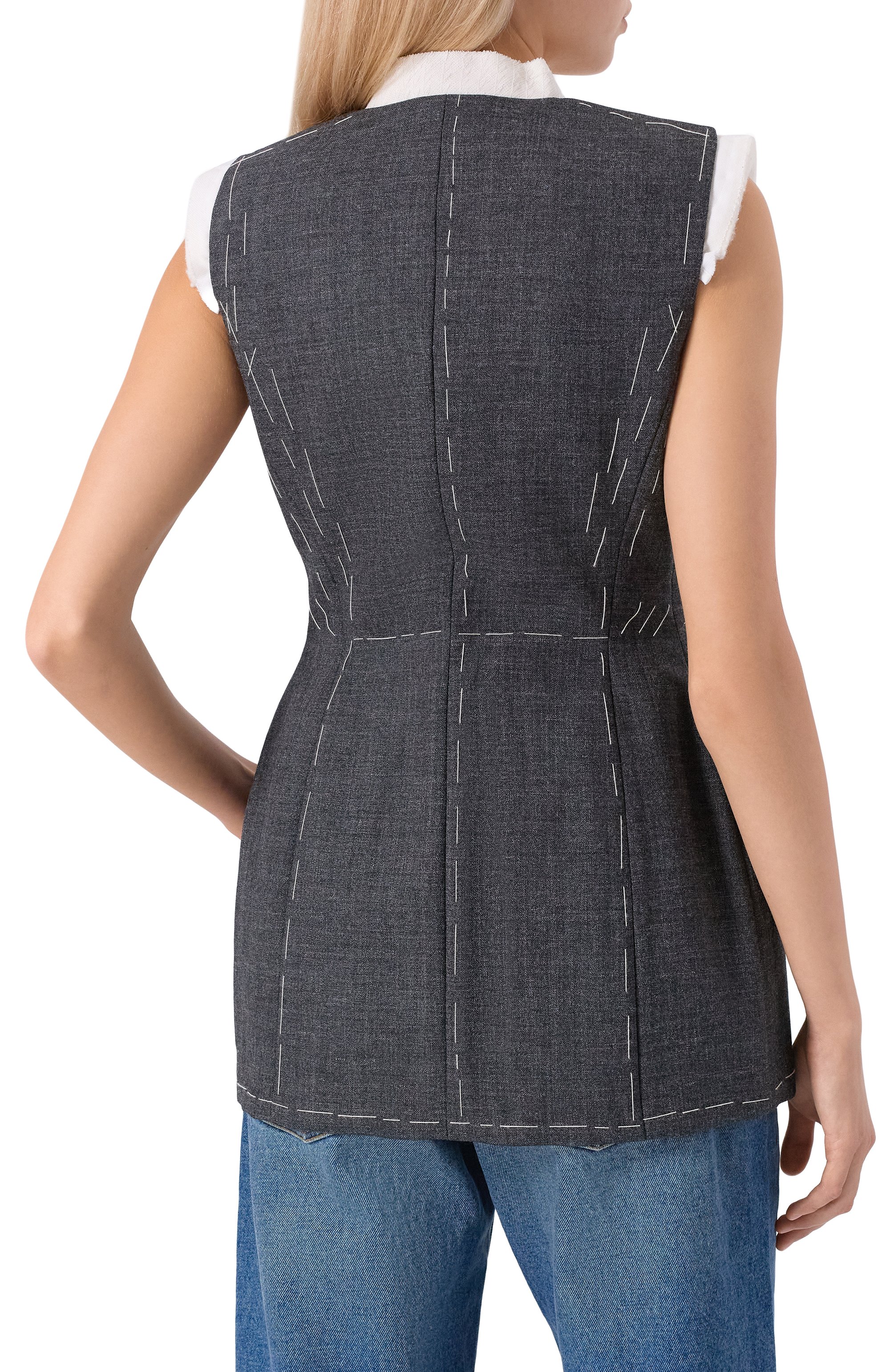 Шерстяной жилет MOSCHINO, арт. A1001/5417, фото 4