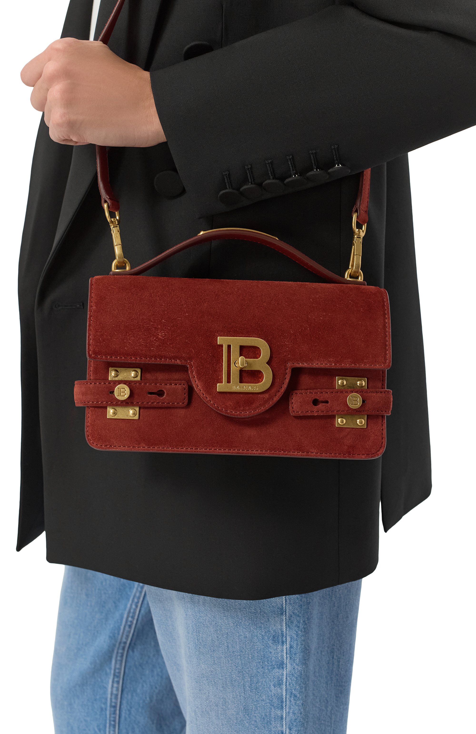 Сумка b-buzz 24 BALMAIN, арт. FN0DA828/LCRA, фото 2