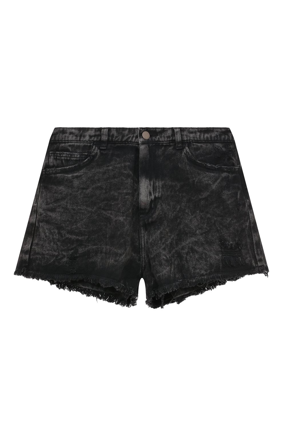 Джинсовые шорты RUBAN черного цвета по цене 19040 руб., арт. RSS24-8.1.51.2, фото 1 Джинсовые шорты RUBAN, арт. RSS24-8.1.51.2, фото 1
