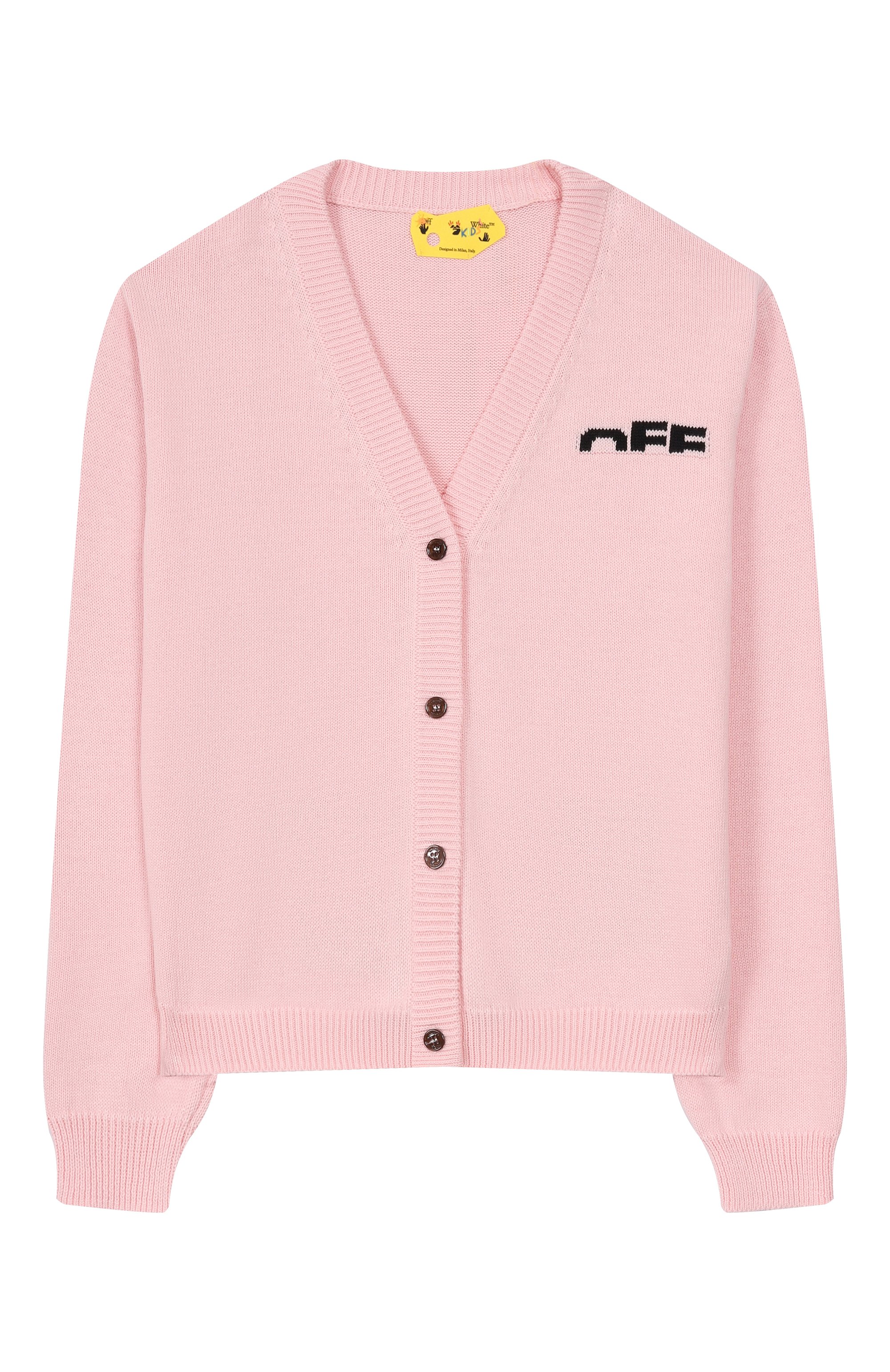Хлопковый кардиган OFF-WHITE, арт. 0GHB002F25KNI001/12+, фото 1