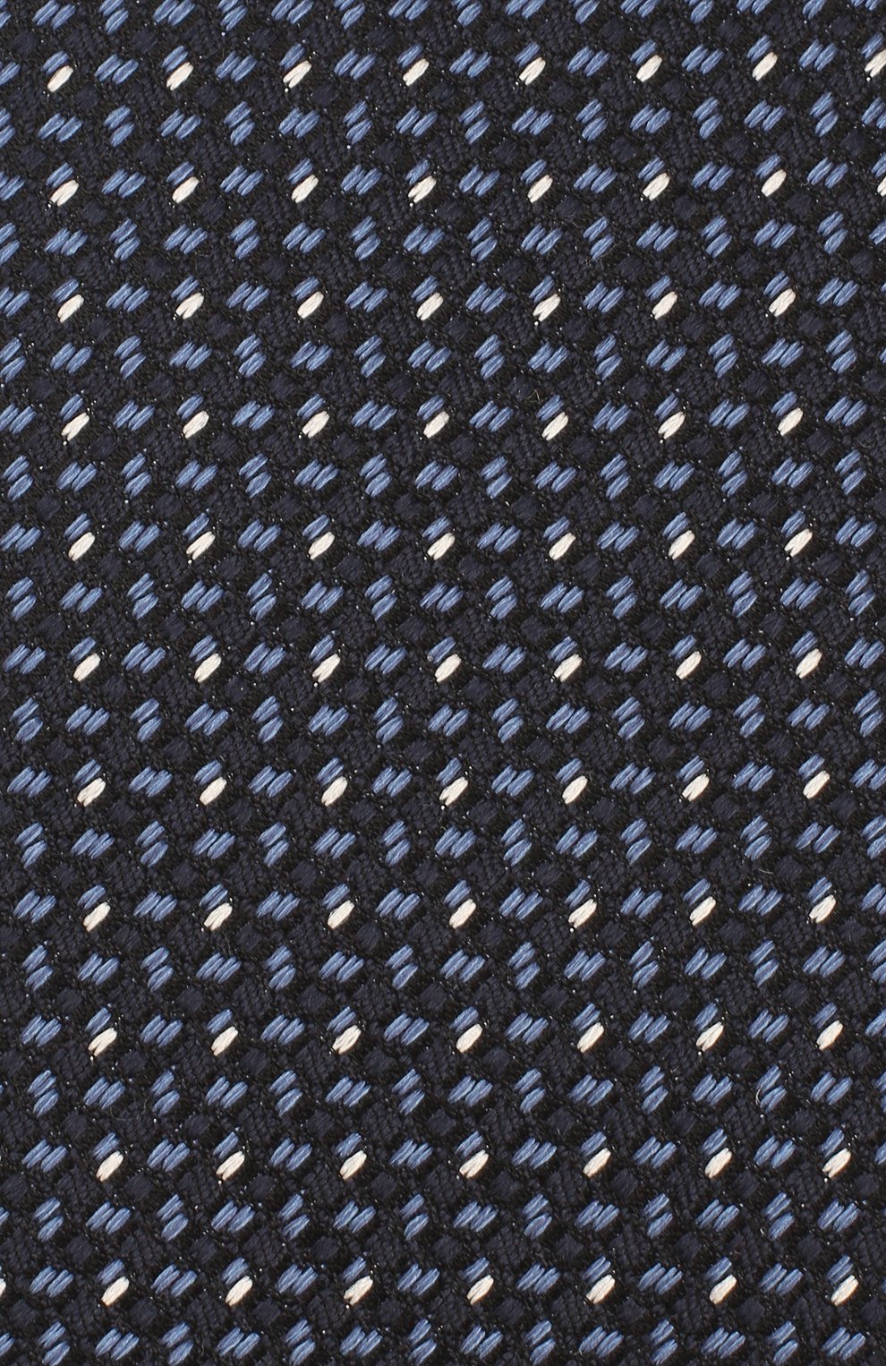 Шелковый галстук ZEGNA темно-синего цвета по цене 32000 руб., арт. Z7C00/15C, фото 3 Шелковый галстук ZEGNA, арт. Z7C00/15C, фото 3