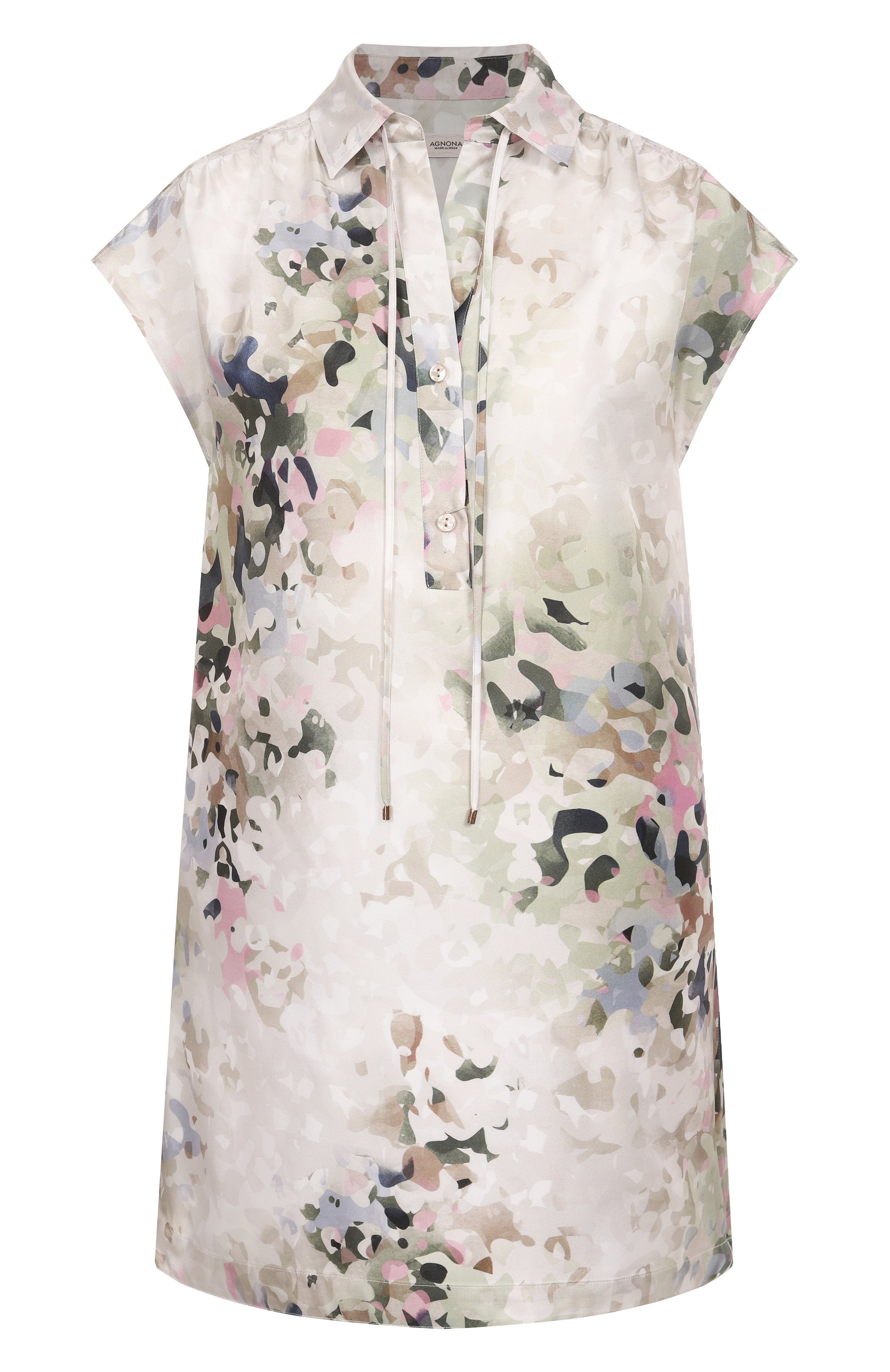 Шелковый топ AGNONA, арт. TT0907/S4046, фото 1